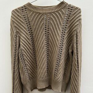 Forever 21 Cozy Olive Knit Sweater